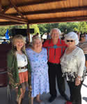 with Chief Bill John Baker, Ann Ong and Evelyn Hibbs Sept. 1, 2018